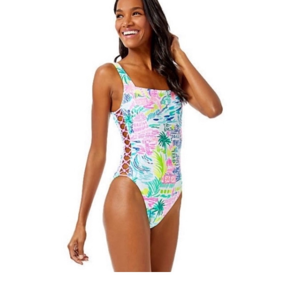Lilly Pulitzer Morri One Piece in Private Island Print